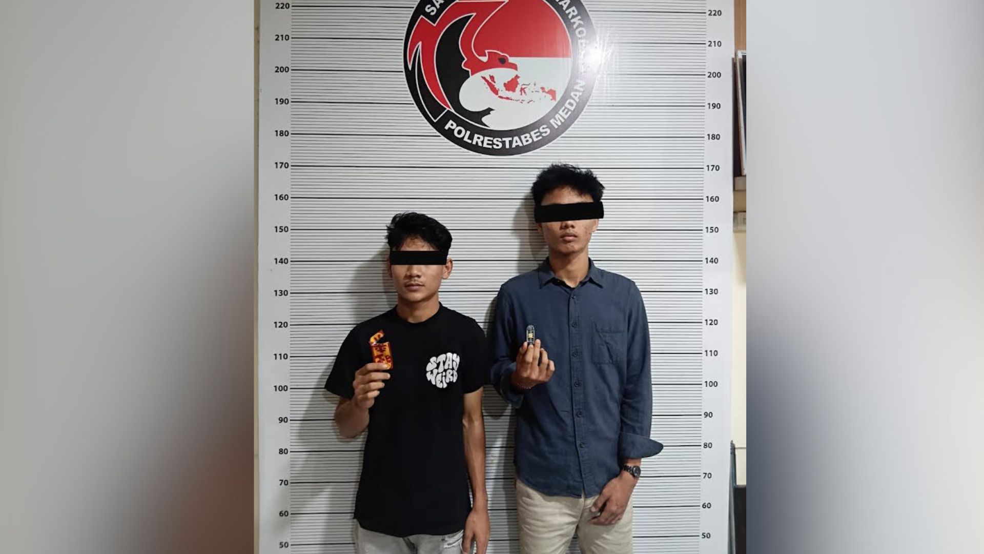 Ilustrasi penangkapan narkoba vape getar di Medan