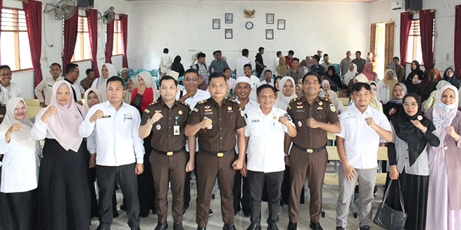 Sosialisasi Jaksa Sahabat Pendidik di SMKN 1 Barumun, Padanglawas