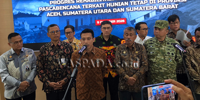 Progres pembangunan hunian tetap bagi korban bencana di Sumatera Utara
