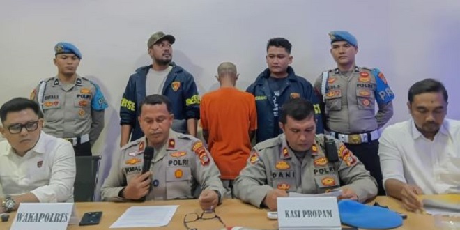 Ilustrasi penangkapan dan barang bukti kasus pelecehan anak