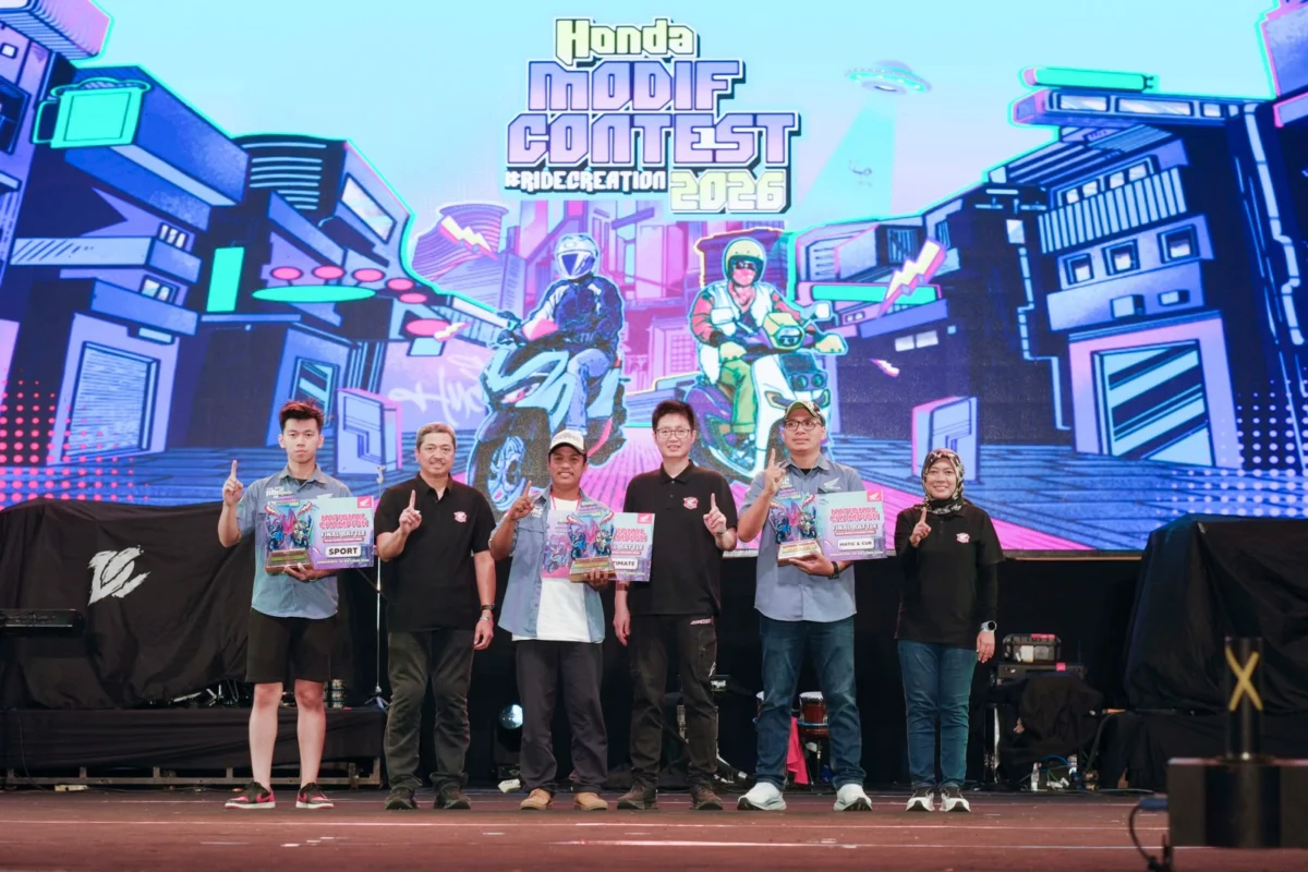 Panggung Honda Modif Contest 2026 saat Honda Bikers Day di Ambarawa