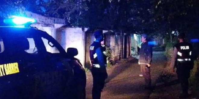 Patroli Blue Light Patrol Polres Pematangsiantar di jalan kota