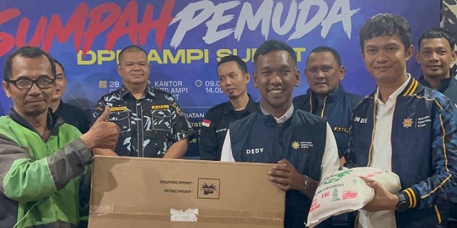 Bakti sosial AMPI Sumut: donor darah dan layanan gratis untuk warga Medan
