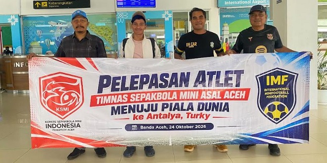 Tifatul Ulfi berangkat mengikuti TC Timnas Minifootball Indonesia