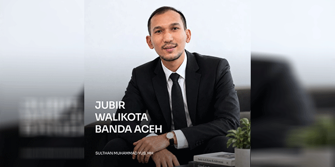 Sulthan Muhammad Yus saat ditunjuk sebagai Juru Bicara Pemerintah Kota Banda Aceh