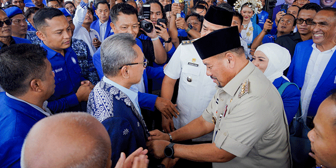 Bupati Batubara memaparkan potensi pertanian dan UMKM di acara konsolidasi PAN Sei Balai