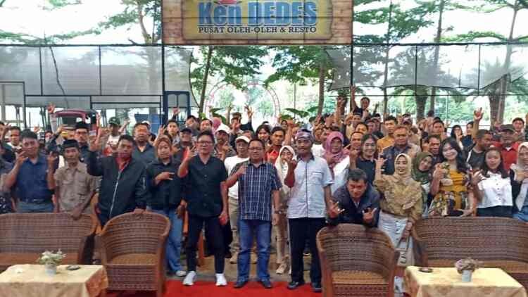 Suasana sosialisasi Wawasan Kebangsaan di Pusat Oleh oleh Kendedes Junrejo Kota Batu