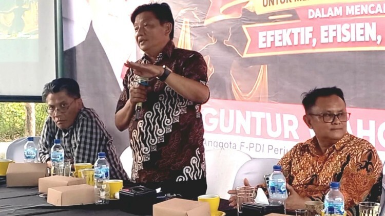 Paguyuban Langen Beksan di Blitar berkumpul saat sosialisasi untuk pengajuan bantuan alat gamelan